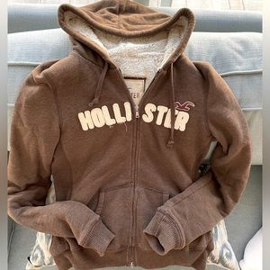 Hollister fur jacket